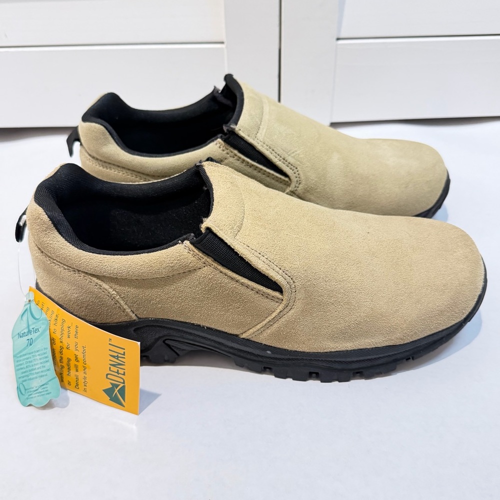 Denali Suede Slip On Hiking Shoes Trail Outdoor‎ NatureTex 70 Womens 7.5